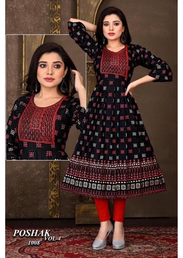 Beauty Poshak Vol 4 Rayon Designer Exclusive Kurti Collection